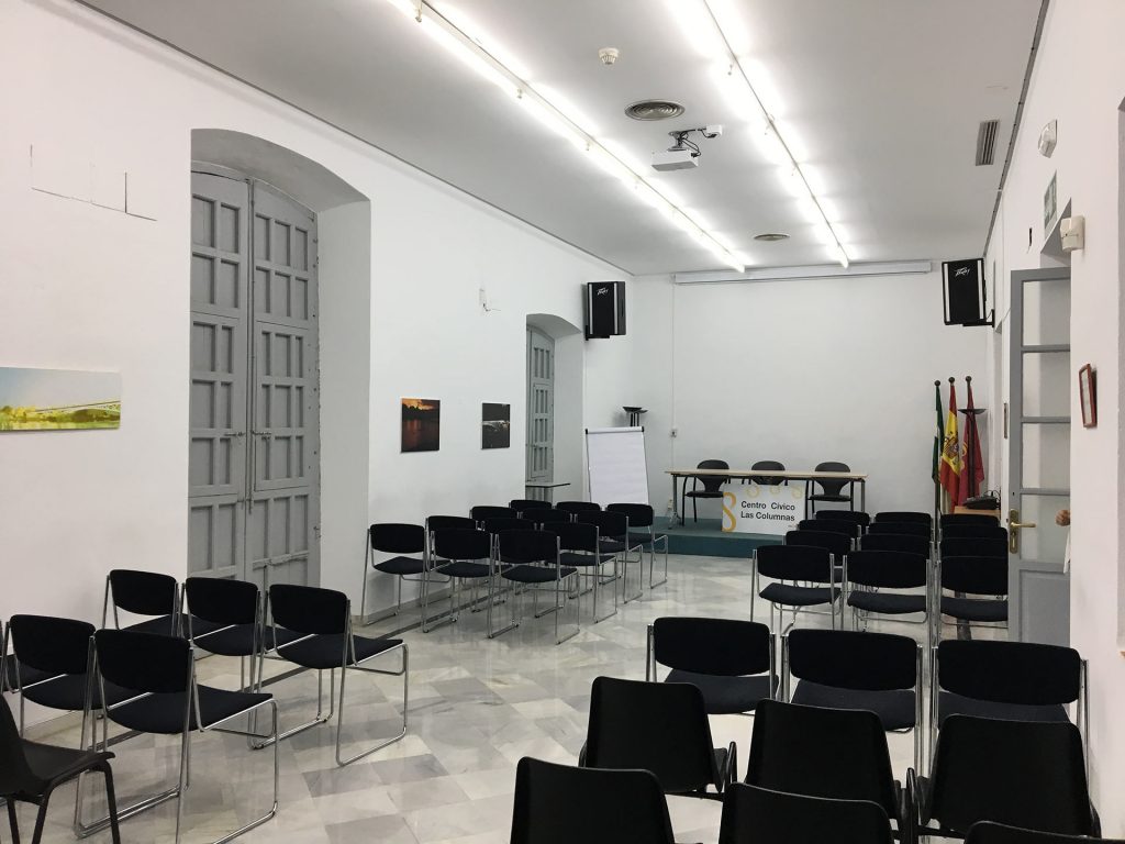 Centro Cívico Casa de Las Columnas, Ayuntamiento de Sevilla. Sala Jornadas conferencias Jornadas de Fotografía de Calle.