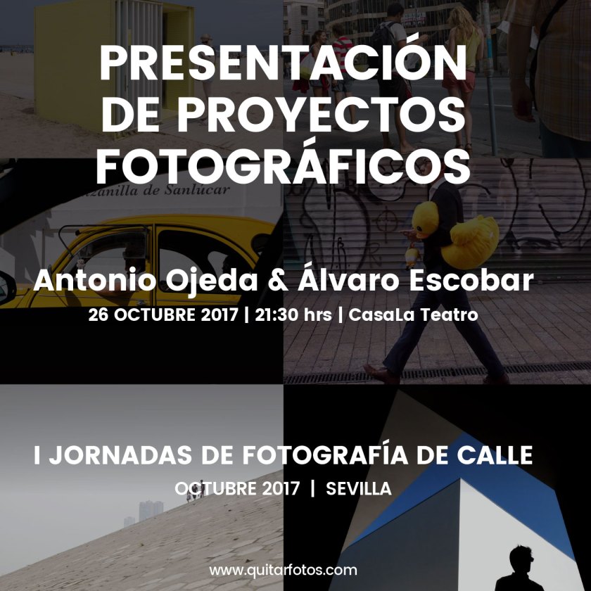 Presentación y charla proyectos Antonio Ojeda & Álvaro Escobar