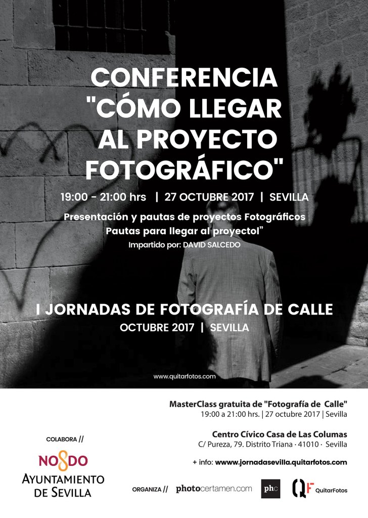 Conferencias “CÓMO LLEGAR AL PROYECTO FOTOGRÁFICO”